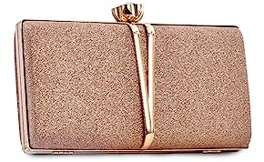 CORIOS Strass kuvertväska för kvinnor glänsande paljetter kvällsväska diamant clutch väska liten väska elegant axelväska kedja axelväska för bröllop bankett party avslutningsbal, champagne, L
