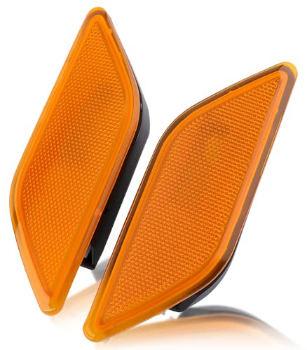 GoaMotors LH and RH Side Marker Light 2128200121 for Mercedes Benz E350 E550 E63 AMG 2010-2013 Side Marker Light Front Driver and Passenger Side