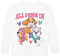 Paw Patrol Pullover Mädchen | Everest, Liberty and Skye Sweatshirt | Sweatshirts Für Mädchen | Weiß 116