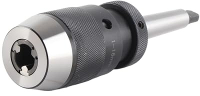 Portabrocas de liberación rápida JT3 adaptador de portabrocas con vástago cónico MT2 portabrocas de precisión de acero 45# de -16 mm autoajustable con biela MT2-JT3 para torno de columna.