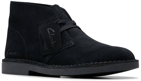 Clarks Desert BT Evo. Womens Black Sde, 6