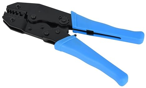Electraline 59103 Pinza crimpatrice con matrici aggiuntive intercambiabili adatta sia ai capicorda a puntale che ad occhiello