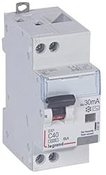 410709 Legrand Disjoncteur différentiel 40A type AC 30mA - courbe C - DX³4500 1P+N
