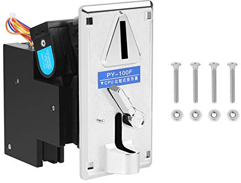 Gettoniera Gettoniera Elettronica Kit Gioco per Giochi Meccanismo Poltrona Massaggiante
