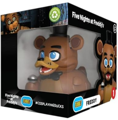 TUBBZ Boxed Edition: Five Nights At Freddy's - Freddy Fazbear Cosplaying Rubber Duck Vinyl Figure