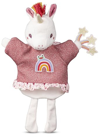 LILLIPUTIENS, Lena la Licorne, Marionnette à Main, Dès 2 Ans