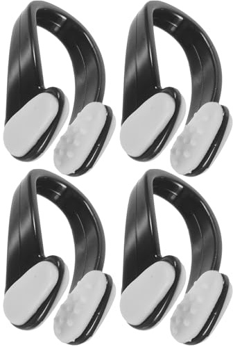 Healvian 4 Tappi Nasali in Silicone per Nuoto, Clip Nasali Impermeabili Antiscivolo Custodia, Protezione Nasale e Adulti, Accessori Piscina per attività Acquatiche e Immersioni