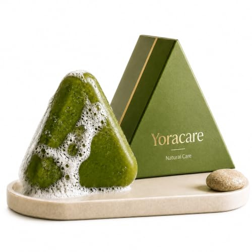 Yoracare Hair Soap – Yoracare Korean Scalp Revival Bar | Shampoo Bar for Healthy Hair Growth Anti-Hair Loss Natural Triangular Gentle Moisturising, Oil Control Anti-Dandruff Unisex