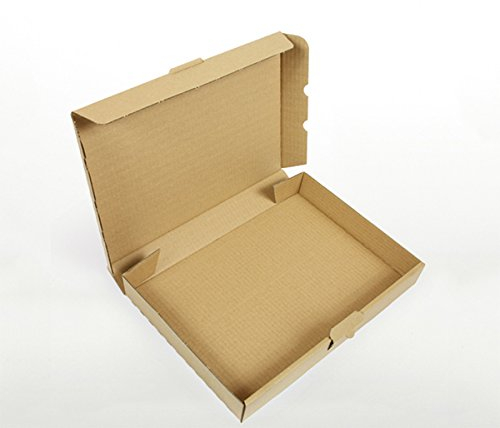 OfficeKing® 25 x Maxibriefkartons 320 x 225 x 50 mm Braun - Marken-Qualität Warensendung Postkarton Maxibrief