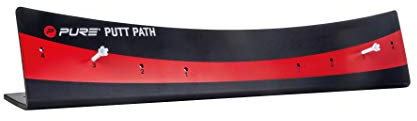 Pure2Improve Golf Putt Pfad, 60cm, Schwarz/Rot, P2I100360