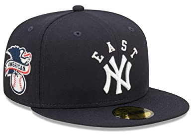 New Era New York Yankees MLB Team League Navy 59Fifty Basecap - 7 1/2-60cm (XL)
