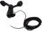 Anemometer-Sensor, Misst Windgeschwindigkeiten, Inklusive 8 M Wasserdichtem Kabel, Verfügt über 4 Cm Montageloch, Anti-Interferenz-Design, 3 Tassen Windgeschwindigkeitsdetektor,