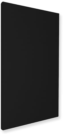 SILENT4® Ljudisolerande vägg, 114 x 72 x 5 cm, akustisk bild, akustiska paneler av akustisk, kardborre- och skruvmontering, mätbar förbättrad akustik tack vare akustiska plattor med tygöverdrag i