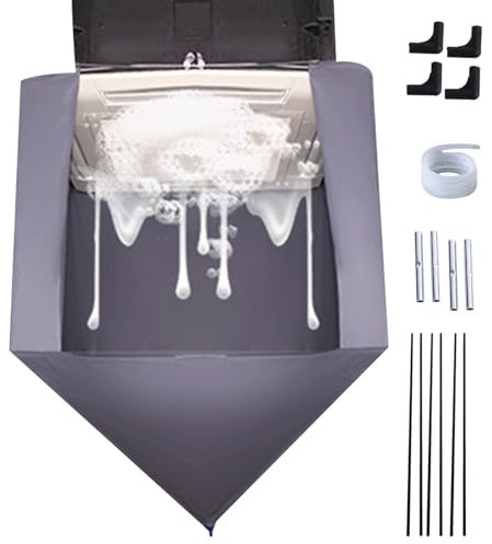 Copertura per la manutenzione del condizionatore d'aria - Copertura per il lavaggio del kit di pulizia del condizionatore d'aria con design completo | Protezione per la pulizia del lavaggio della polv