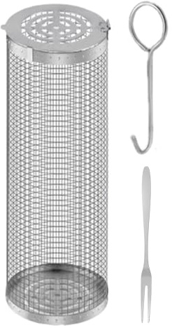 Kokskorg För Grill, Anti-Klibbig Kokskorg För Utomhusgrill | Korg Med Handtag För Grönsaker, Räkor, Rostade Kycklingar Och Biff