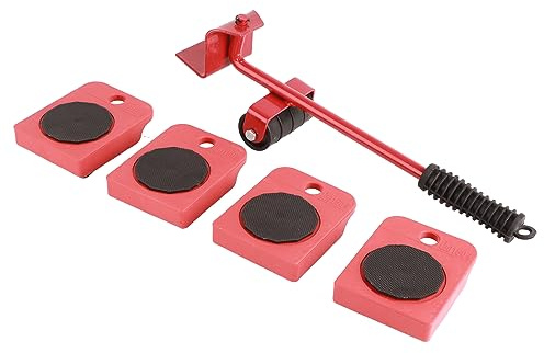 FTVOGUE Rullo per Mobili, Strumento di Sollevamento per Mobili per Carichi Pesanti con capacità di 200 Kg, Ideale per Spostare Divani, Tavoli e Armadi