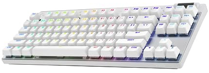 Logitech G PRO X TKL LIGHTSPEED tastiera gaming wireless - Bianco - FRA TACTILE