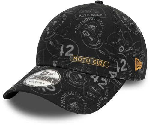 New Era 9Forty Strapback Cap - All-Print Moto Guzzi
