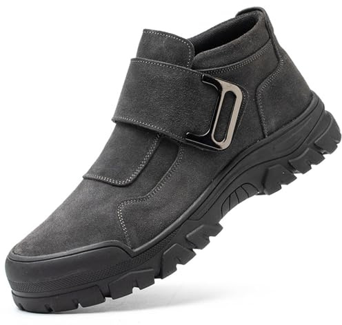 Steel Toe Boots for Men Women Work Boots Steel Toe Shoes for Men Safety Shoes Work Sneakers Indestructible Soft Comfortable for Welder Steel Toe Welding Footwear