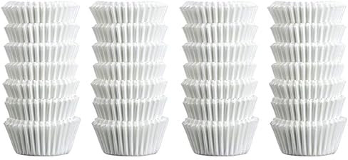 Zenker Pirottini per cioccolatini, bianchi, set da 200, 25 x 25 x 20 mm, resistenti al calore fino a 220 °C, certificati FSC, perfetti per dolci e dolci, bianco crema (Confezione da 2)