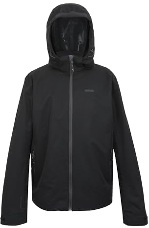 Regatta Oakhowe utomhus aktiva jackor vattentät skal med avtagbar huva, andningsbar och hållbar - perfekt för promenader, vandring och camping
