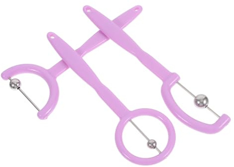 Veemoon Entrenador Portátil de Ejercicios de para de Fortalecimiento de Habilidades Orales para del y Pronunciación Incluye Tres Color y Inoxidable