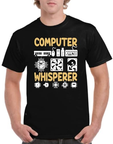 the Fan Tee Camiseta de Adulto de Hombre Trabajos Progamador Desarrolladores Sistemas, Inteligencia Artificial, Ciberseguridad De Software, Informática, Gamers 003 4XL