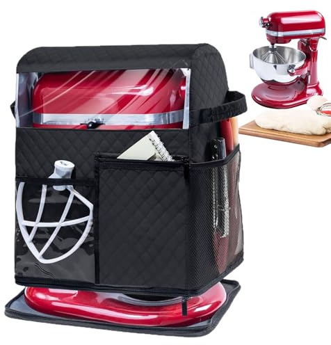para utensilios de cocina, protectora resistente a la suciedad con bolsillos, cubierta de encimera con base deslizante extraíble para utensilios de cocina, accesorios y