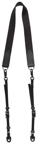 Domke 1-Inch Web Strap with Swivel 741-1BK, Black