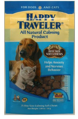 Ark Naturals Happy Traveler Calming Chews for Dogs, Single Pack