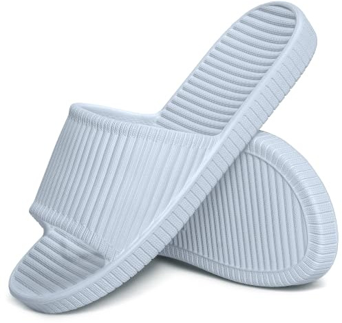 House Slipper for Women Men, Shower Shoes, Fast-Dry Nonslip Slides Sandal