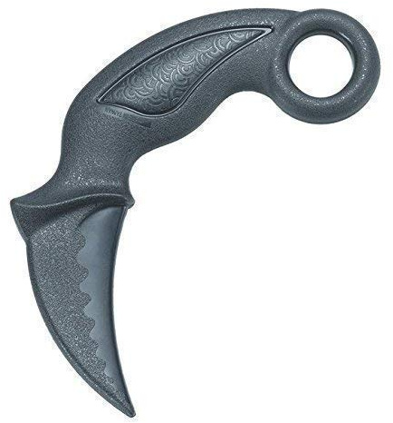 Playwell Black Polypropylene Combat Malaysian Training Knife - New