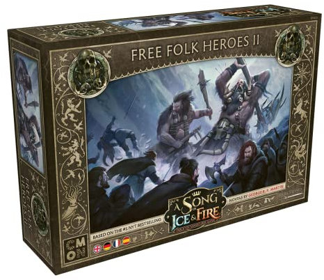 CMON, A Song of Ice & Fire – Helden des Freien Volkes II, Erweiterung, Tabletop, 2 Spieler, Ab 14+ Jahren, 45+ Minuten, Deutsch, Mehrsprachig