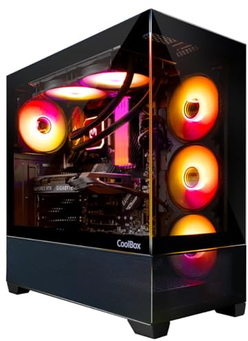 DeepGaming Dominion - PC Gaming (Intel Core i9-14900KF, 128GB RAM DDR5, SSD 1TB PCIe 4.0, NVIDIA GeForce RTX 5070 12GB GDDR7, Windows 11 Pro) Ordenador Sobremesa Gaming