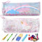 2 Stück Einhorn Federmäppchen Multifunktions Kinder Einhorn Pailletten Federmäppchen Mädchen Bleistift Case Bleistift Beutel Mit Reißverschluss Für Bleistift Lineal, Schreibwaren, Bleistifte