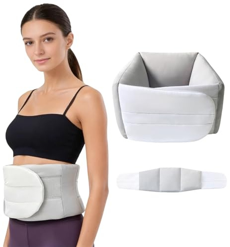 VELAJA Cuscino Lombare Ergonomico ad Avvolgimento 360° per Dormire – Supporto Regolabile per la Schiena contro Sciatica e Dolori, Tessuto Traspirante per Letto, Ufficio e Auto