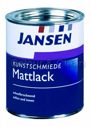 JANSEN Kunstschmiede-Mattlack 750ml anthrazit mit Eisenglimmer