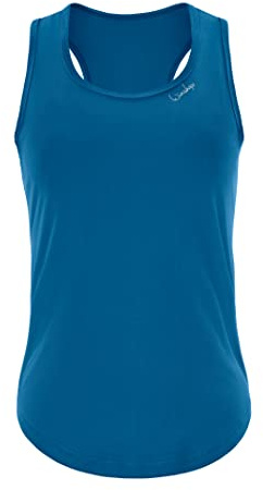 WINSHAPE Dam, funktionellt ljus och mjuk linne, Aet128ls, ultramjuk stil, bärartröja/cami skjorta