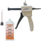 HAUSWERK.shop Kartuschenpistole + Akemi Akepox 3000 Mini Quick transparent-honiggelb 50 ml