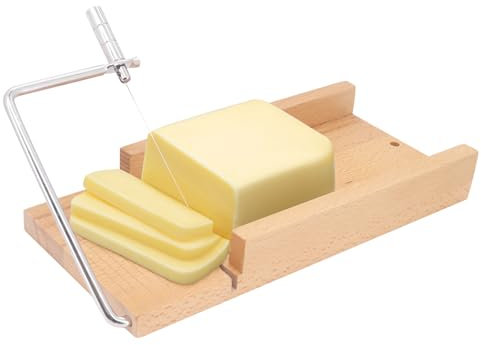 Beowanzk Cheese Wire, Cheese Slicers for Block Cheese, Cheese Slicer, Cheese Cutter with Wire, Cheese Wire Cutter, Cheese Knife, Cheese Cutter
