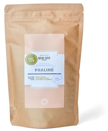 Café parfumé boîte éco-responsable (250, Praliné)