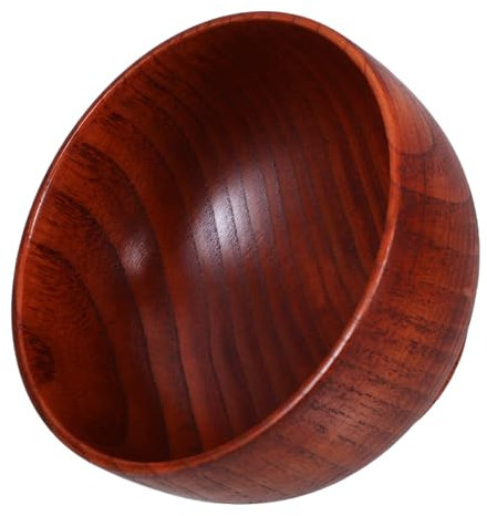 GALPADA Ciotola per Insalata in Legno Ciotola per Frutta E Riso Liscia Elegante E Versatile