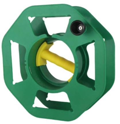 predolo Avvolgicavo per prolunga con Manico a manovella, Robusto e Multiuso, per riporre Il Cavo di prolunga per di Lavoro all'aperto, Verde