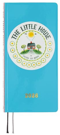 Hobonichi Techo 2026 veckor – Virginia Lee Burton: The Little House (engelska, lång och smal, januari start)