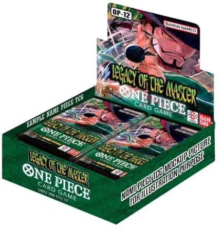 One Piece TCG: Legacy of The Master (OP-12) Booster Box - 24 Packs