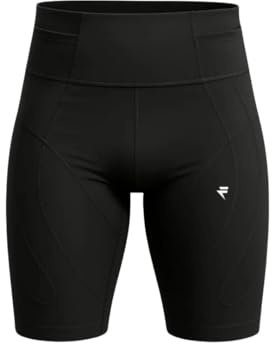 Flytex - Cuissard de Compression avec Ceinture - Confort & Résistance - Soutien Léger des Cuisses et Ischios - 3 Poches Intégrées - Modèle Femme