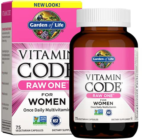 Garden of Life - Formule Brute Unique pour Femmes - 75 capsules végétales d'UltraZorbe