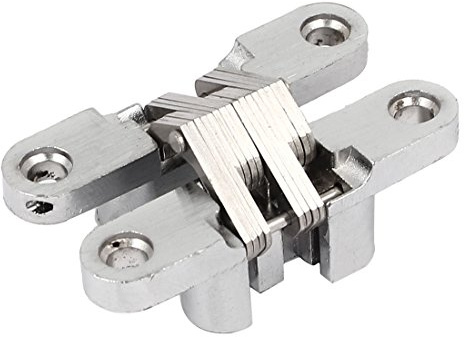 Aexit Cerniera a croce a 90 gradi per angolo di rotazione in metallo a 90 gradi, lunga 60mm ID: 240552