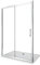 Porta Doccia Scorrevole Bagno Nicchia vetro 6 mm Anti-calcare H.190 (135-140 H.190 cm)