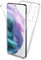 TBOC Funda Compatible con Samsung Galaxy S21 Ultra - S21 Ultra 5G [6.8] Carcasa [Transparente] Completa [Silicona TPU] Doble Cara [360 Grados] Protección Integral Delantera Trasera